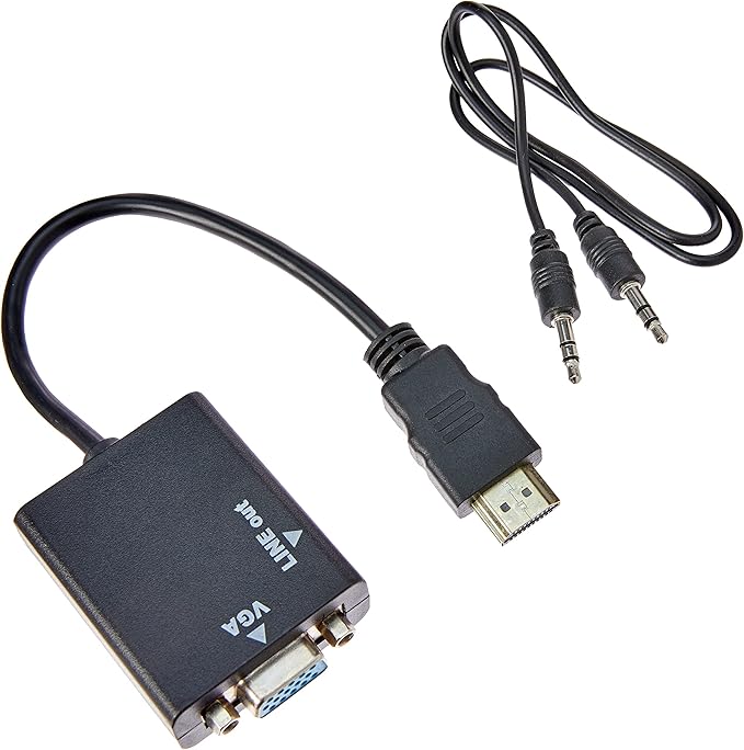 🔌 CABO ADAPT. F/HDMI M 15CM C/AUDIO + CABO P2 HAI