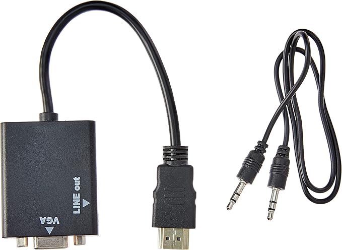 🔌 CABO ADAPT. F/HDMI M 15CM C/AUDIO + CABO P2 HAI