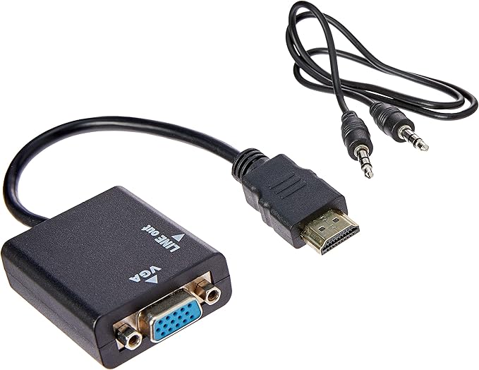 🔌 CABO ADAPT. F/HDMI M 15CM C/AUDIO + CABO P2 HAI