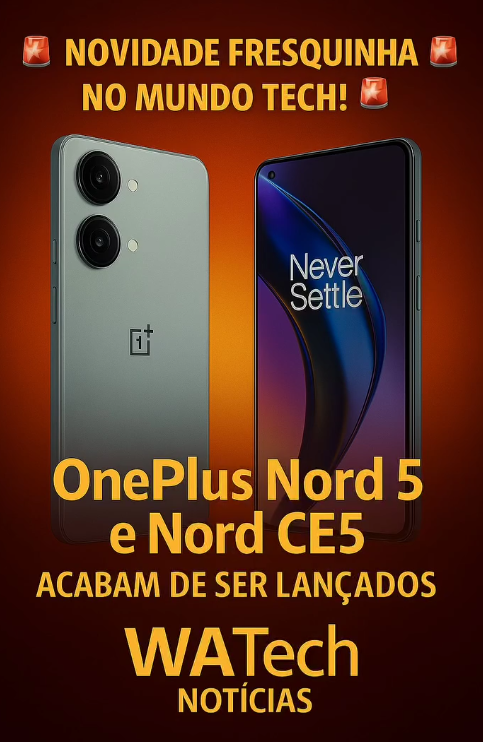🚨 NOVIDADE FRESQUINHA NO MUNDO TECH!