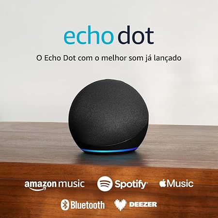 🔊 Echo Dot (Última geração) | O Echo Dot com o melhor som já lançado