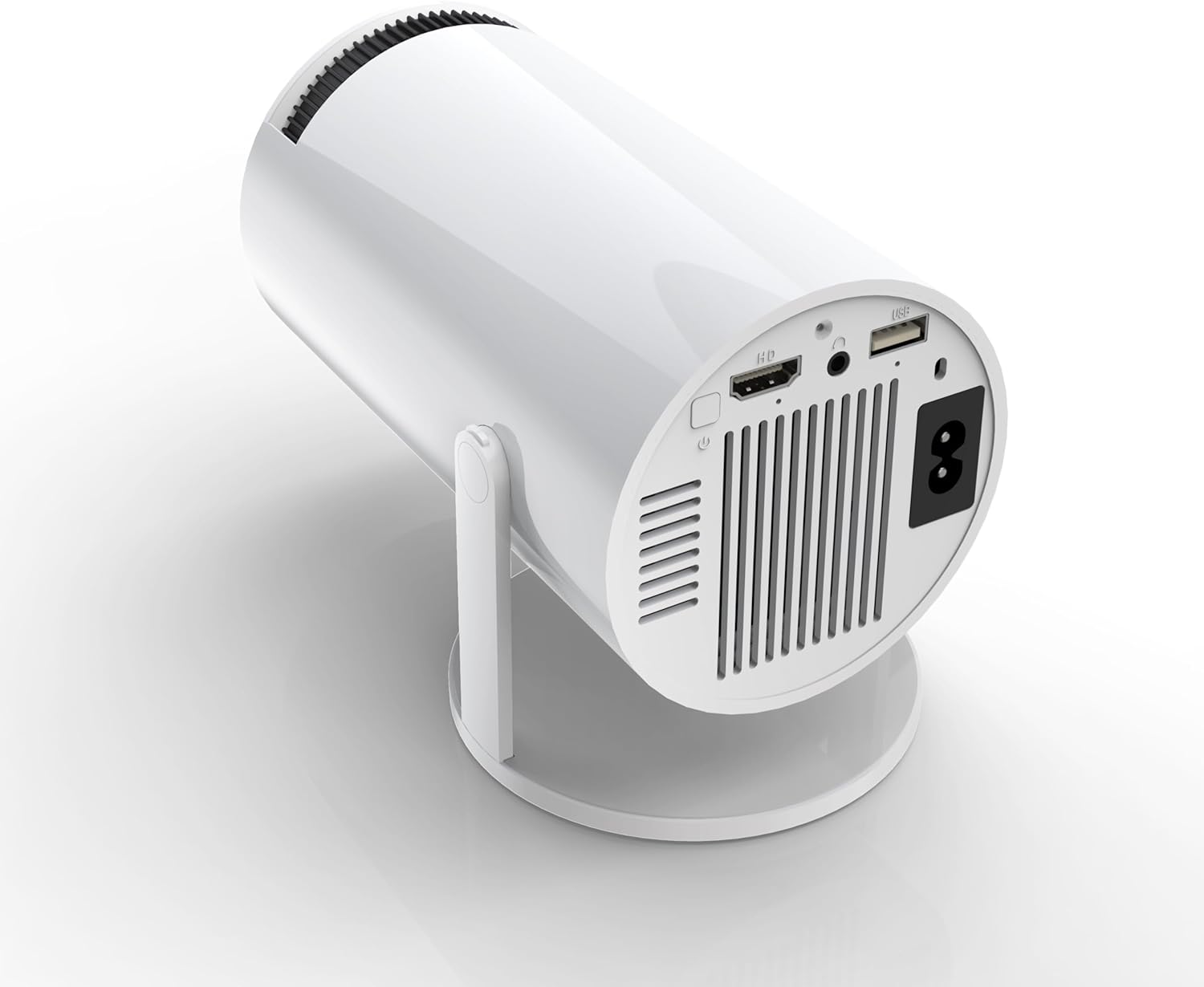 📽️ Mini Projetor Portátil 5G Wi-Fi 6, BT 5.0, Android 11 - Suporte 4K Full HD 8000 Lumens