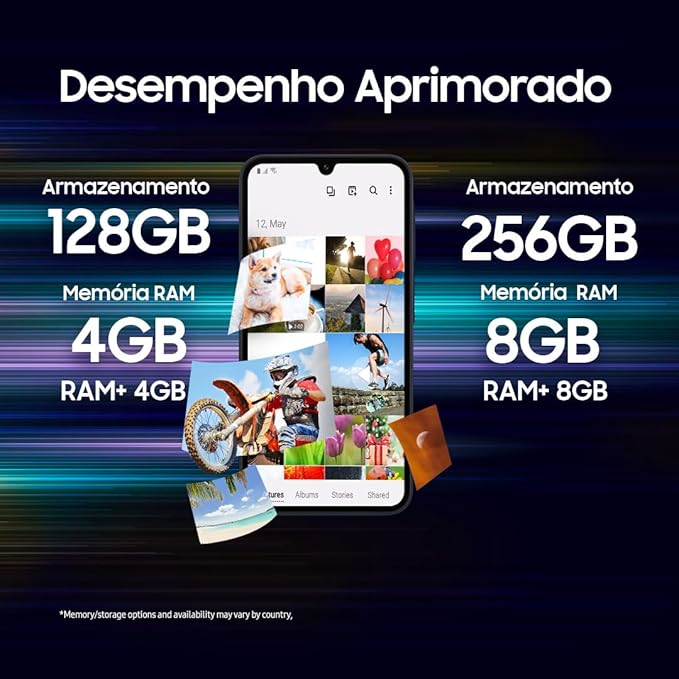 📱 Smartphone Samsung Galaxy A15 4G 128GB - Azul Escuro